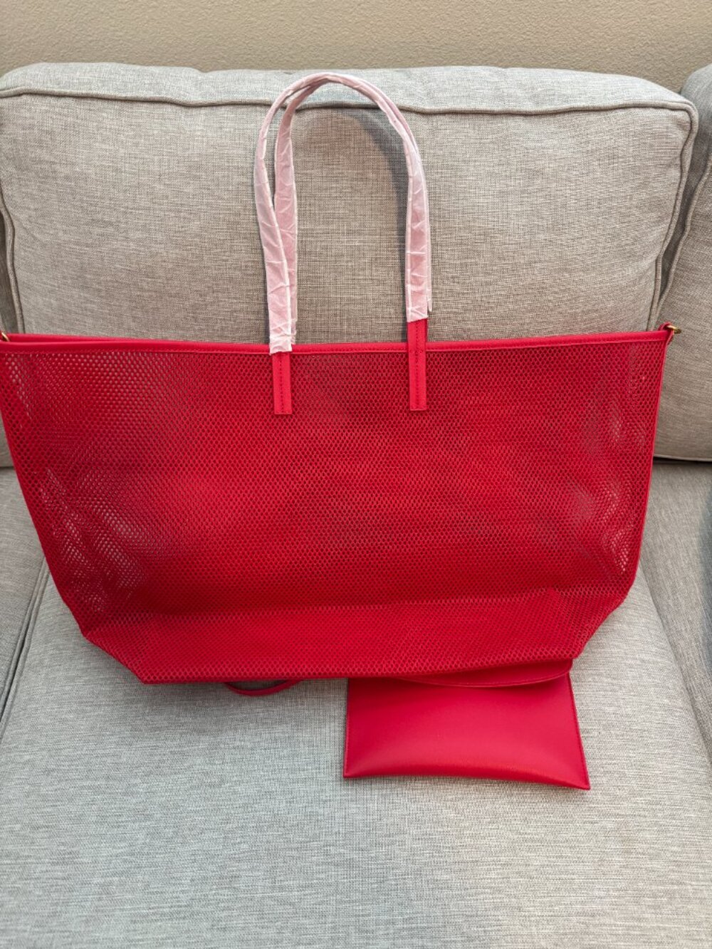 **EARLY RELEASE** Stella McCartney x H&M Large Mesh Tote Bag - Picture 5 of 14